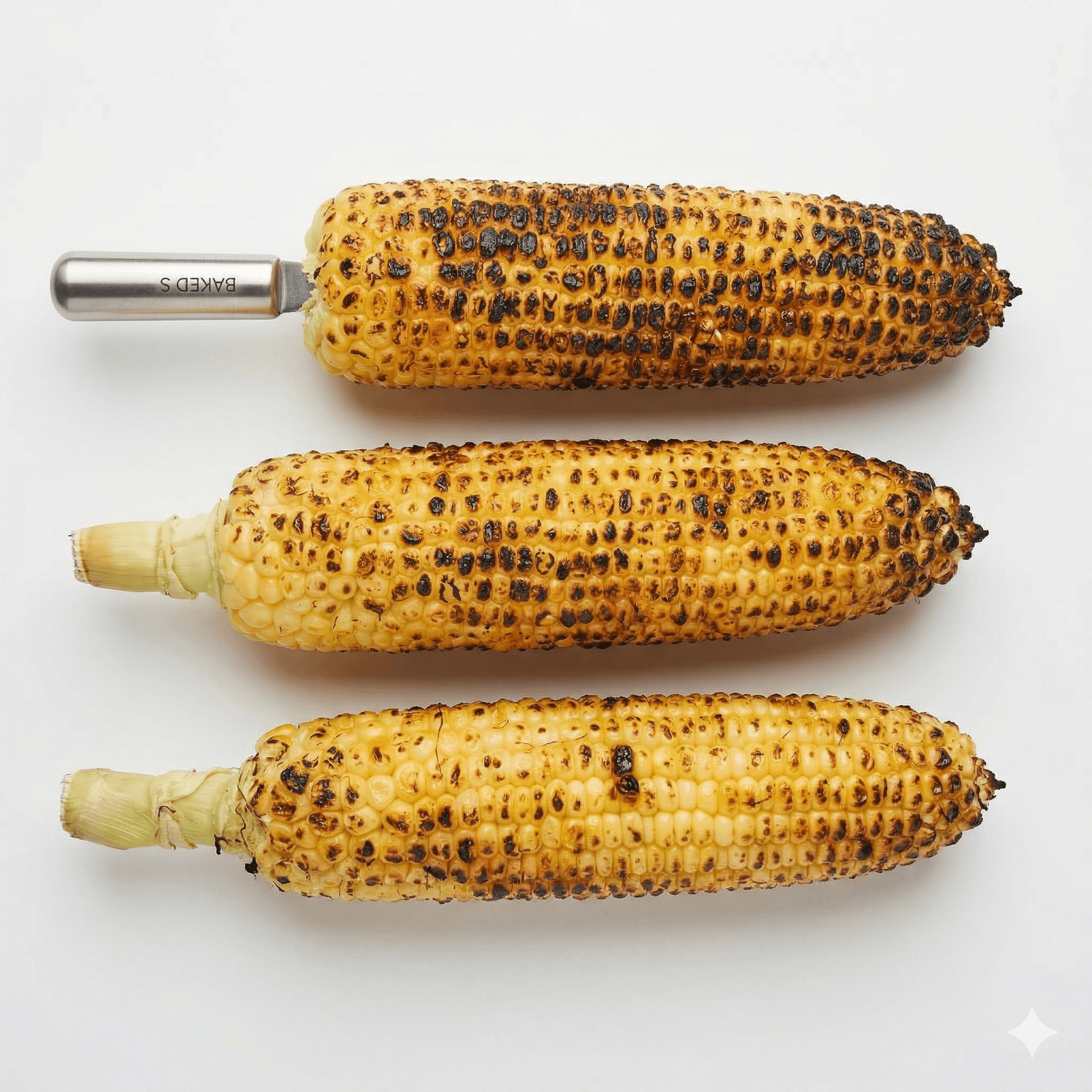 Charred corn
